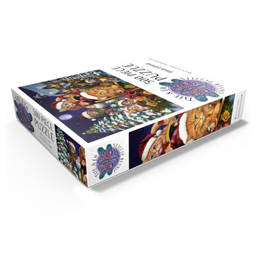 Christmas Cats - Brigid Ashwood 500 Jigsaw Puzzle box view1
