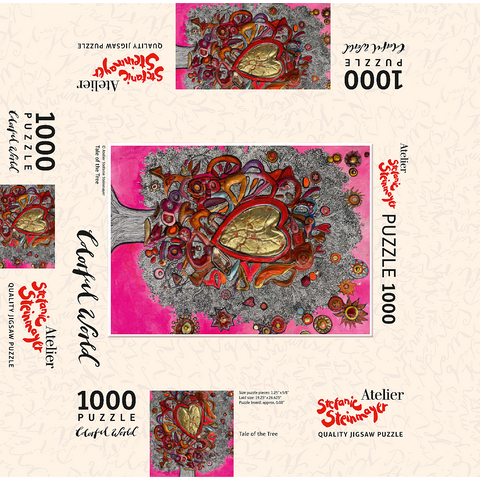 Tale of the Tree 1000 Jigsaw Puzzle box 3D Modell