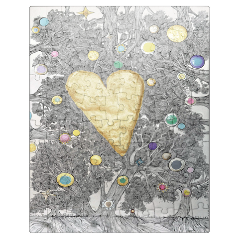puzzleplate You Remain in My Heart 100 Jigsaw Puzzle