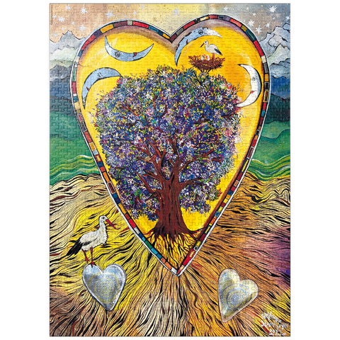 puzzleplate Tree of Storks 1000 Jigsaw Puzzle