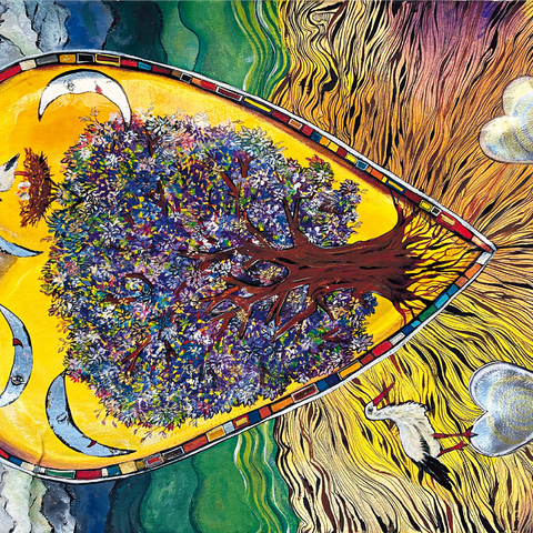 Tree of Storks 1000 Jigsaw Puzzle 3D Modell