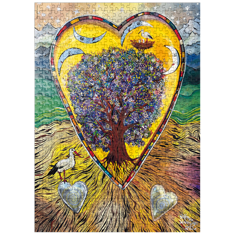 puzzleplate Tree of Storks 500 Jigsaw Puzzle