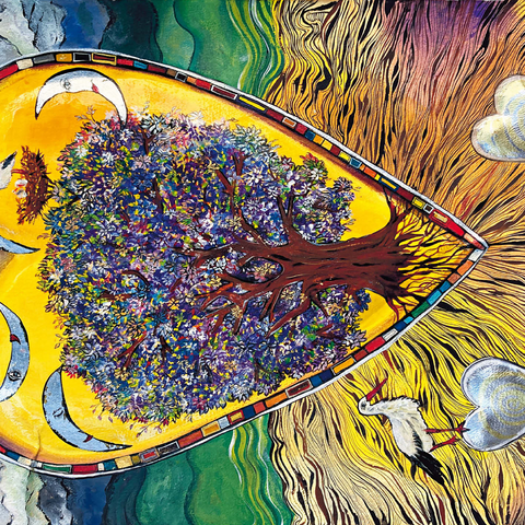 Tree of Storks 500 Jigsaw Puzzle 3D Modell