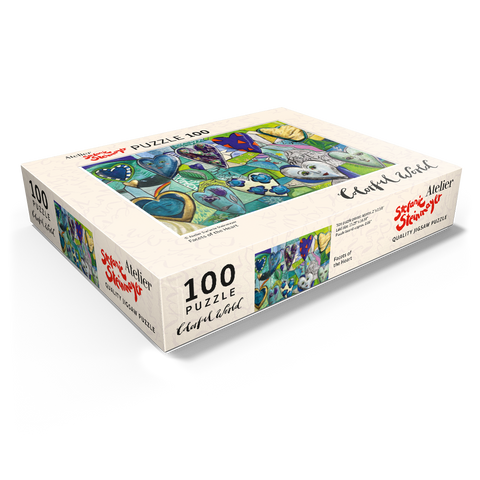 Facets of the Heart 100 Jigsaw Puzzle box view1