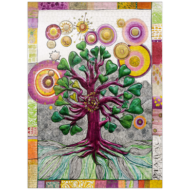 puzzleplate The Fair Gingko Tree 1000 Jigsaw Puzzle