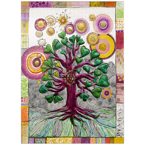 puzzleplate The Fair Gingko Tree 1000 Jigsaw Puzzle