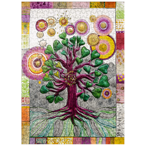 puzzleplate The Fair Gingko Tree 500 Jigsaw Puzzle