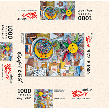 Of Near and Far 1000 Jigsaw Puzzle box 3D Modell