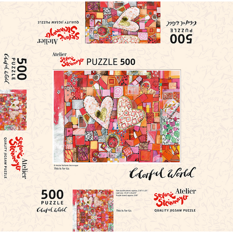 This Is for Us 500 Jigsaw Puzzle box 3D Modell