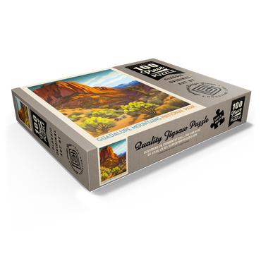 Guadalupe Mountains National Park: Armadillo Crossing 100 Jigsaw Puzzle box view1