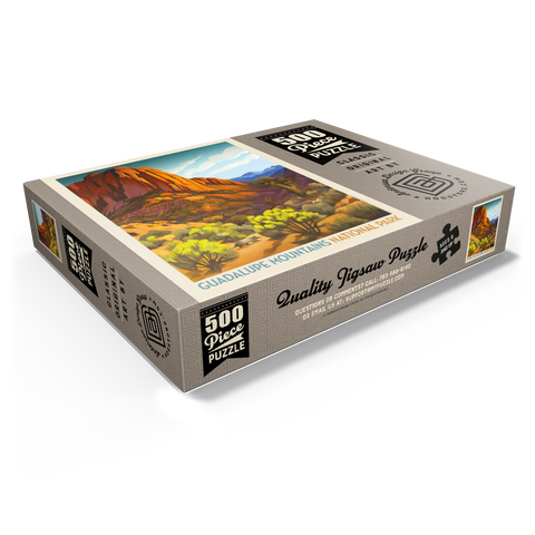 Guadalupe Mountains National Park: Armadillo Crossing 500 Jigsaw Puzzle box view1