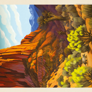 Guadalupe Mountains National Park: Armadillo Crossing 500 Jigsaw Puzzle 3D Modell