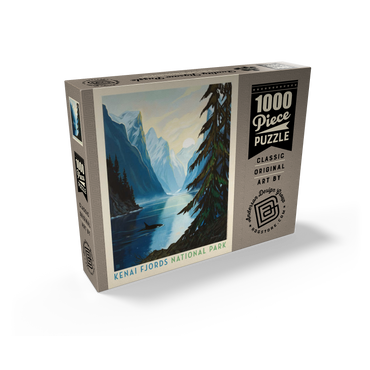 Kenai Fjords National Park: Orca 1000 Jigsaw Puzzle box view2