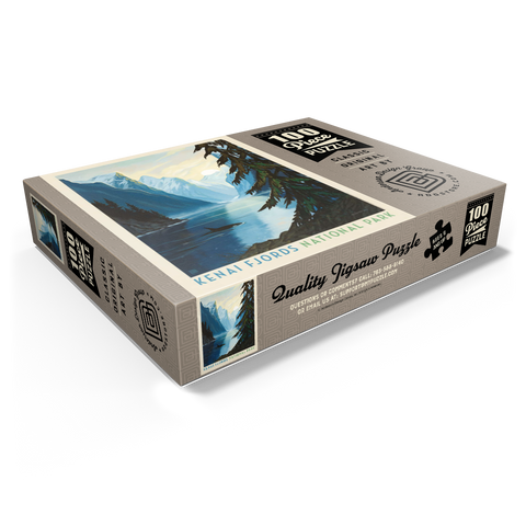 Kenai Fjords National Park: Orca 100 Jigsaw Puzzle box view1