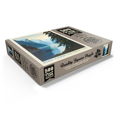 Kenai Fjords National Park: Orca 500 Jigsaw Puzzle box view1