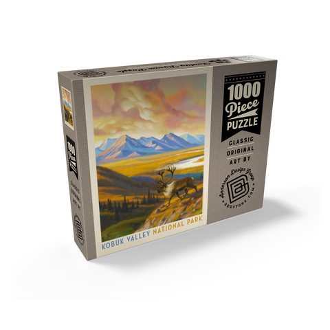Kobuk Valley National Park: Caribou Country 1000 Jigsaw Puzzle box view2