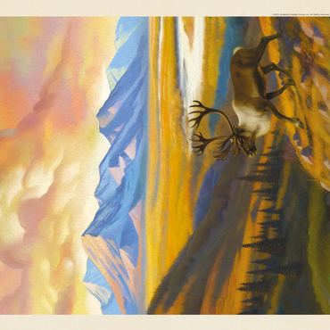 Kobuk Valley National Park: Caribou Country 500 Jigsaw Puzzle 3D Modell