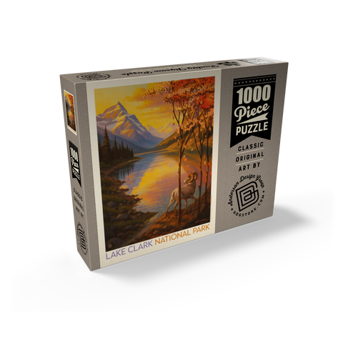 Lake Clark National Park: Autumn Glow 1000 Jigsaw Puzzle box view2