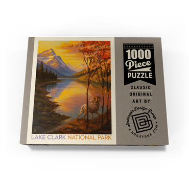 Lake Clark National Park: Autumn Glow 1000 Jigsaw Puzzle box view3