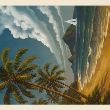 National Park of American Samoa: Sea Breeze 1000 Jigsaw Puzzle 3D Modell