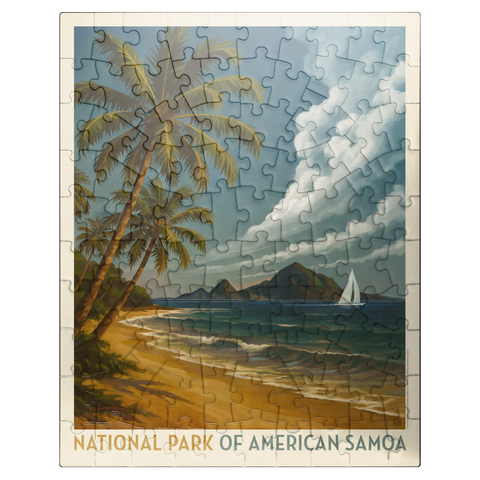 puzzleplate National Park of American Samoa: Sea Breeze 100 Jigsaw Puzzle