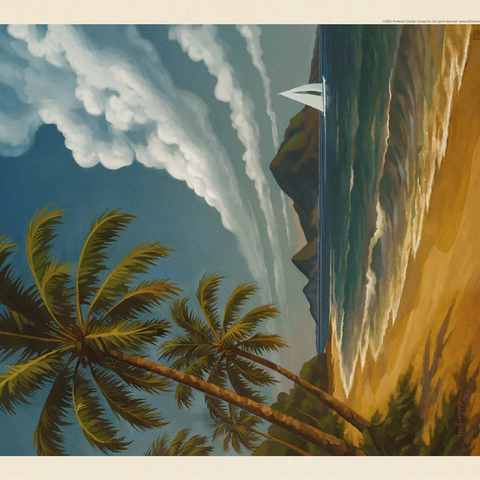 National Park of American Samoa: Sea Breeze 100 Jigsaw Puzzle 3D Modell