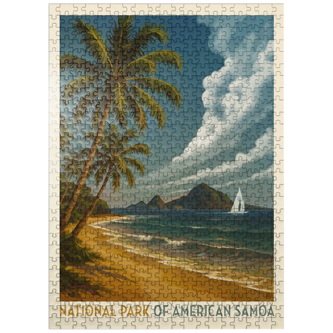 puzzleplate National Park of American Samoa: Sea Breeze 500 Jigsaw Puzzle