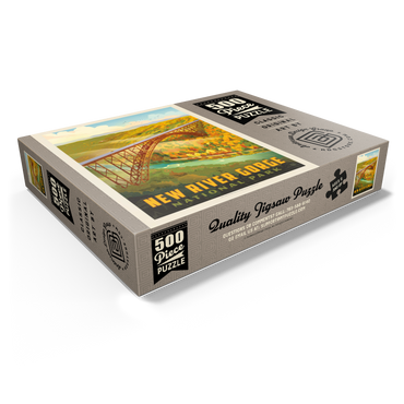New River Gorge: Bird's Eye View 500 Jigsaw Puzzle box view1