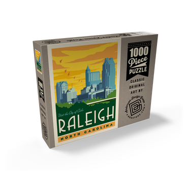 Raleigh, North Carolina 1000 Jigsaw Puzzle box view2