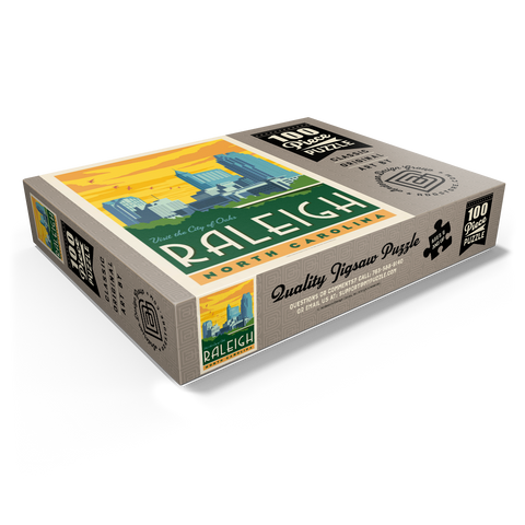 Raleigh, North Carolina 100 Jigsaw Puzzle box view1