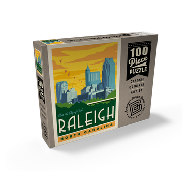 Raleigh, North Carolina 100 Jigsaw Puzzle box view2