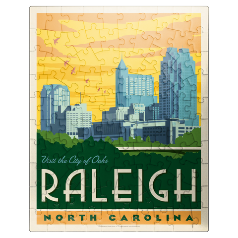 puzzleplate Raleigh, North Carolina 100 Jigsaw Puzzle