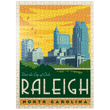 puzzleplate Raleigh, North Carolina 500 Jigsaw Puzzle