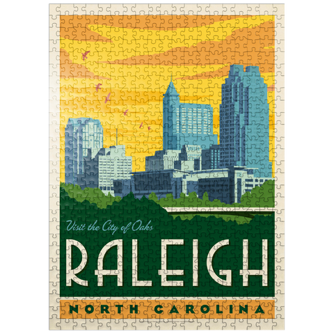 puzzleplate Raleigh, North Carolina 500 Jigsaw Puzzle