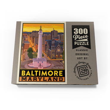 American College Towns: Baltimore, MD 300 Jigsaw Puzzle box view3