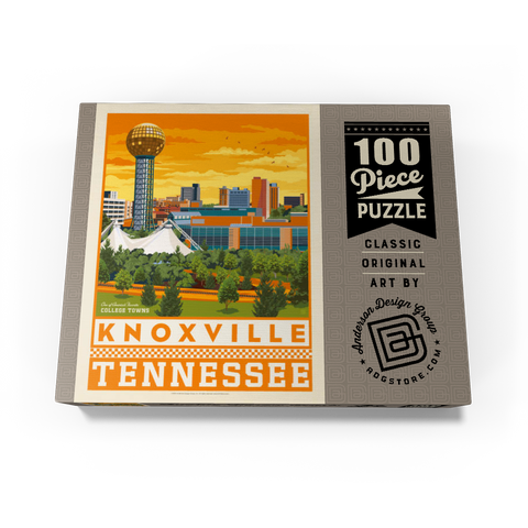 American College Towns: Knoxville, TN 100 Jigsaw Puzzle box view3