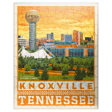 puzzleplate American College Towns: Knoxville, TN 100 Jigsaw Puzzle
