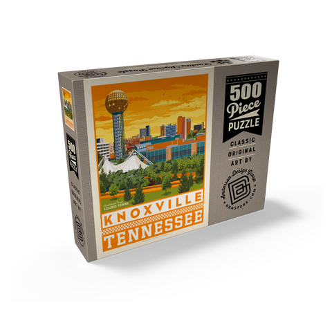 American College Towns: Knoxville, TN 500 Jigsaw Puzzle box view2