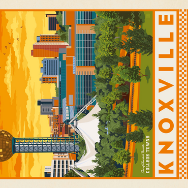 American College Towns: Knoxville, TN 500 Jigsaw Puzzle 3D Modell