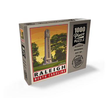 American College Towns: Raleigh, NC 1000 Jigsaw Puzzle box view2