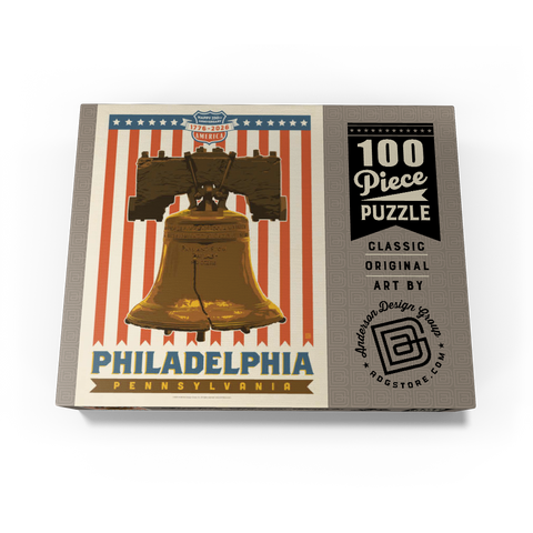 250th Anniversary USA: Liberty Bell 100 Jigsaw Puzzle box view3