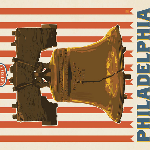 250th Anniversary USA: Liberty Bell 100 Jigsaw Puzzle 3D Modell
