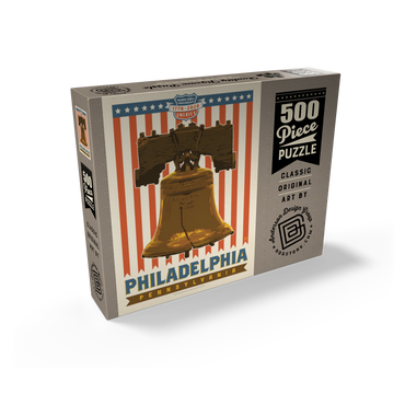 250th Anniversary USA: Liberty Bell 500 Jigsaw Puzzle box view2