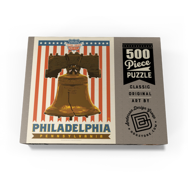 250th Anniversary USA: Liberty Bell 500 Jigsaw Puzzle box view3