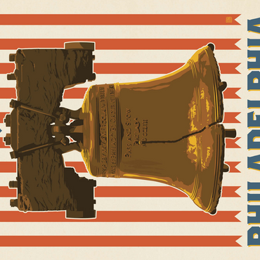 250th Anniversary USA: Liberty Bell 500 Jigsaw Puzzle 3D Modell