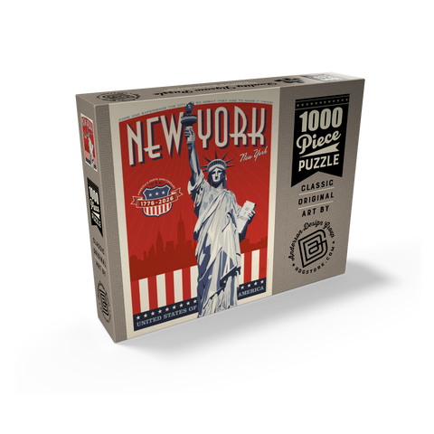 250th Anniversary USA: Lady Liberty 1000 Jigsaw Puzzle box view2