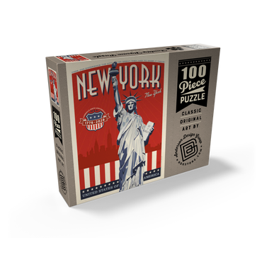250th Anniversary USA: Lady Liberty 100 Jigsaw Puzzle box view2