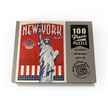 250th Anniversary USA: Lady Liberty 100 Jigsaw Puzzle box view3