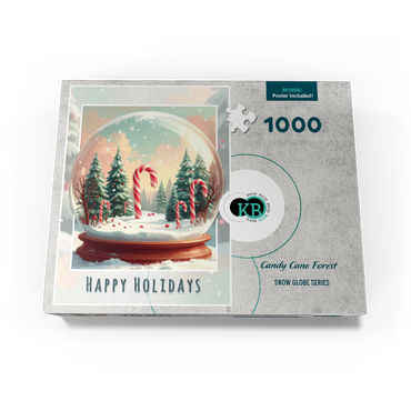 Candy Cane Forest 1000 Jigsaw Puzzle box view3