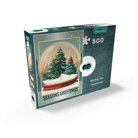 Christmas Trees 500 Jigsaw Puzzle box view2
